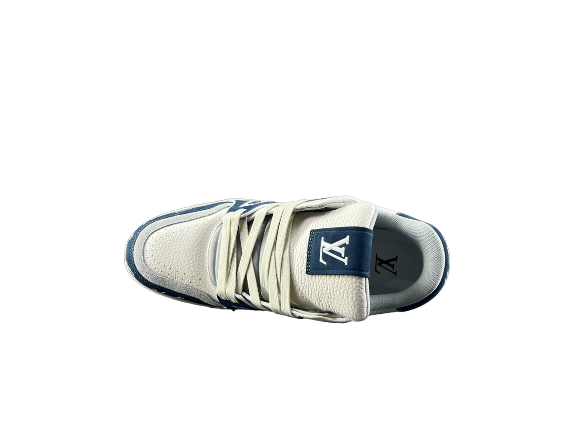 Louis Vuitton LV Trainers Alb Albastru - prezentare produs