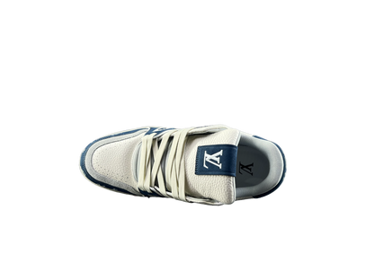 Louis Vuitton LV Trainers Alb Albastru - prezentare produs