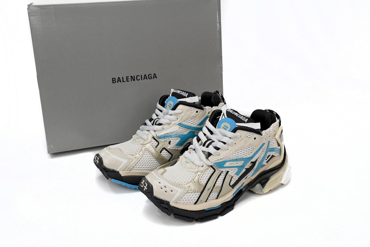 Balenciaga Runner Gri Albastru Pantofi sport - prezentare produs