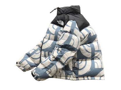 The North Face Nuptse 700 Albastru Alb Pantofi sport - prezentare produs