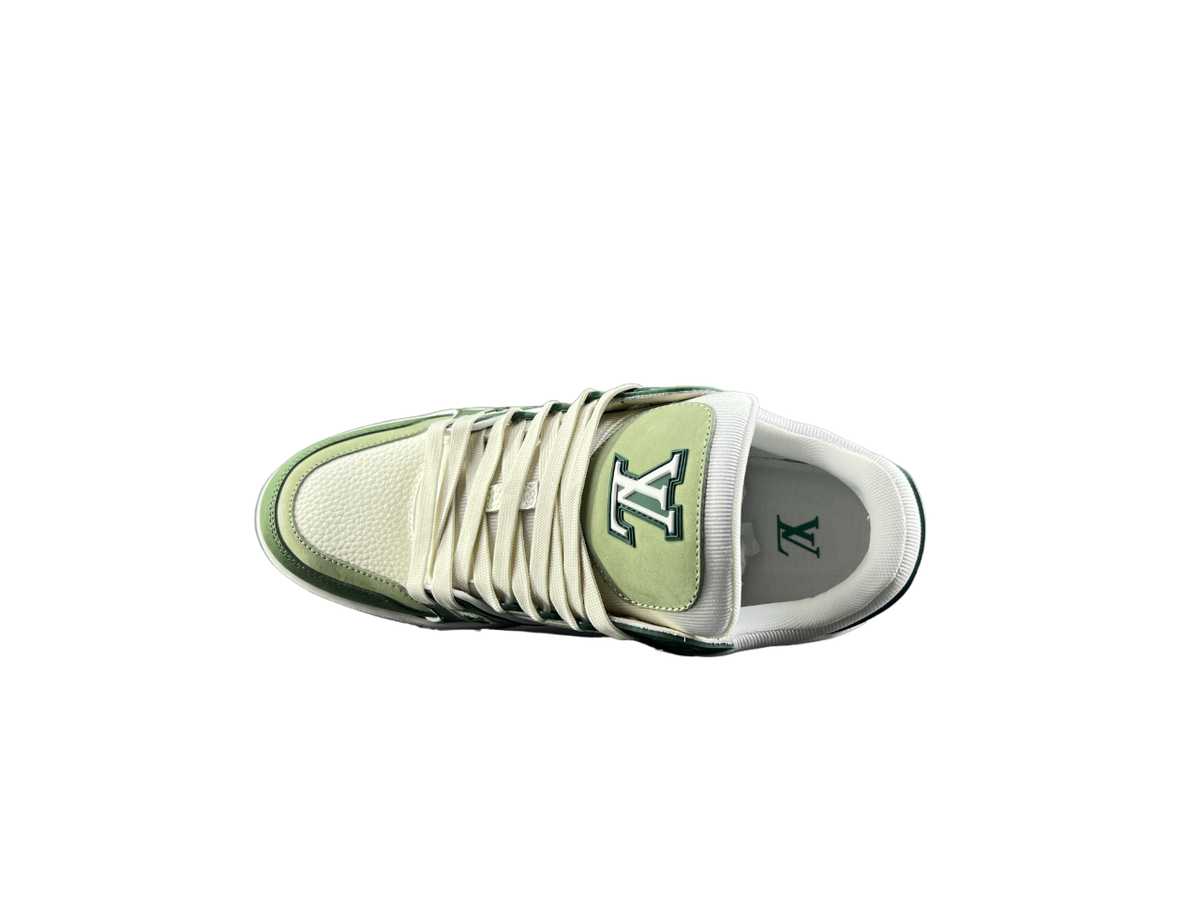 Louis Vuitton LV Trainers Army Verde - prezentare produs