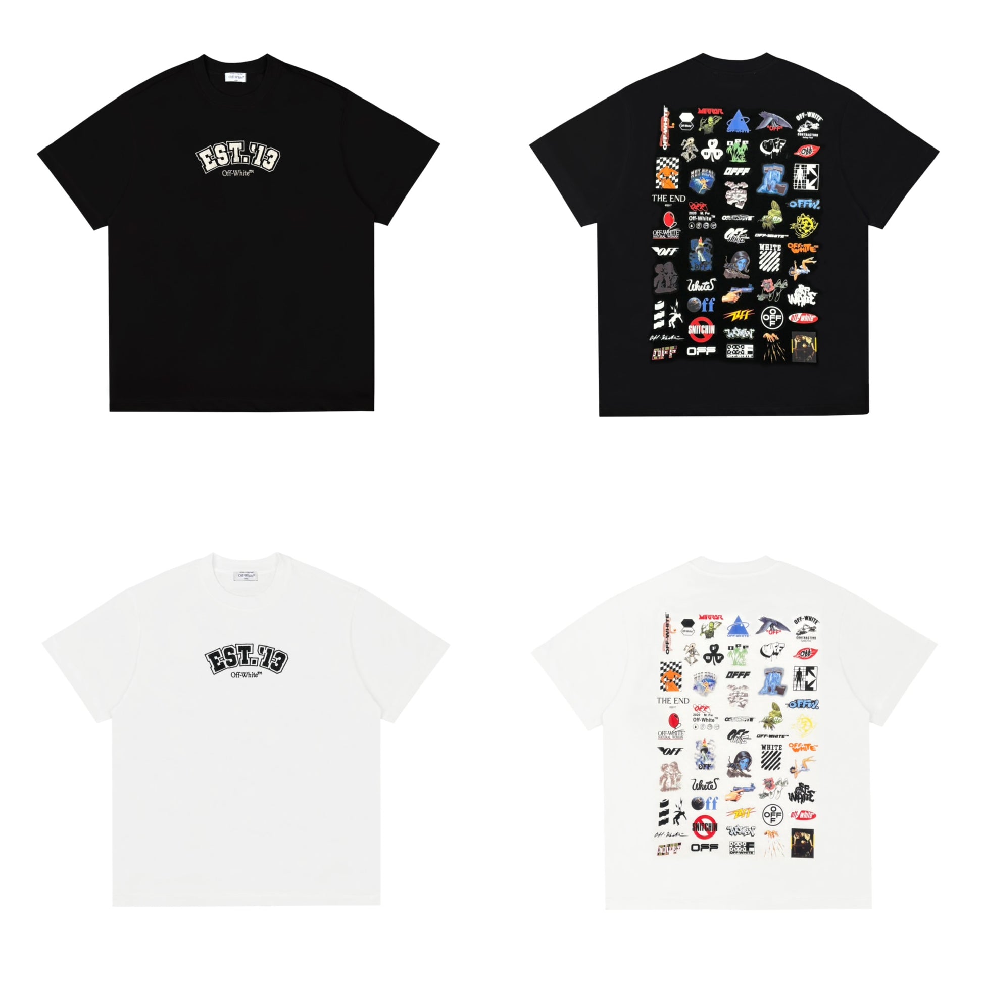 Off-White Tricou F01 - prezentare produs