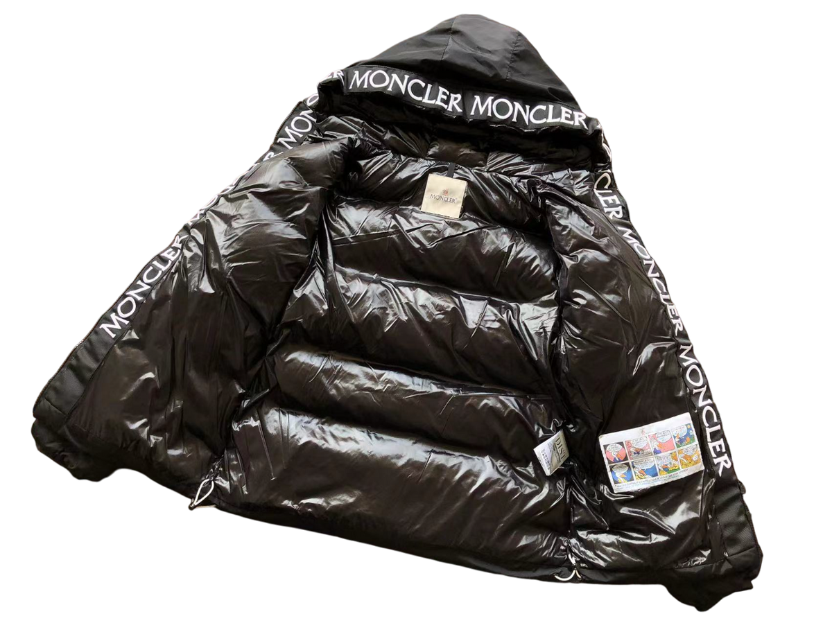 Moncler Monlcer Down Geacă Negru Matte - prezentare produs