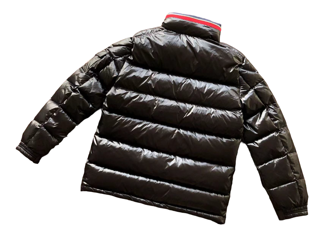 Moncler Geacă Negru Verde - prezentare produs