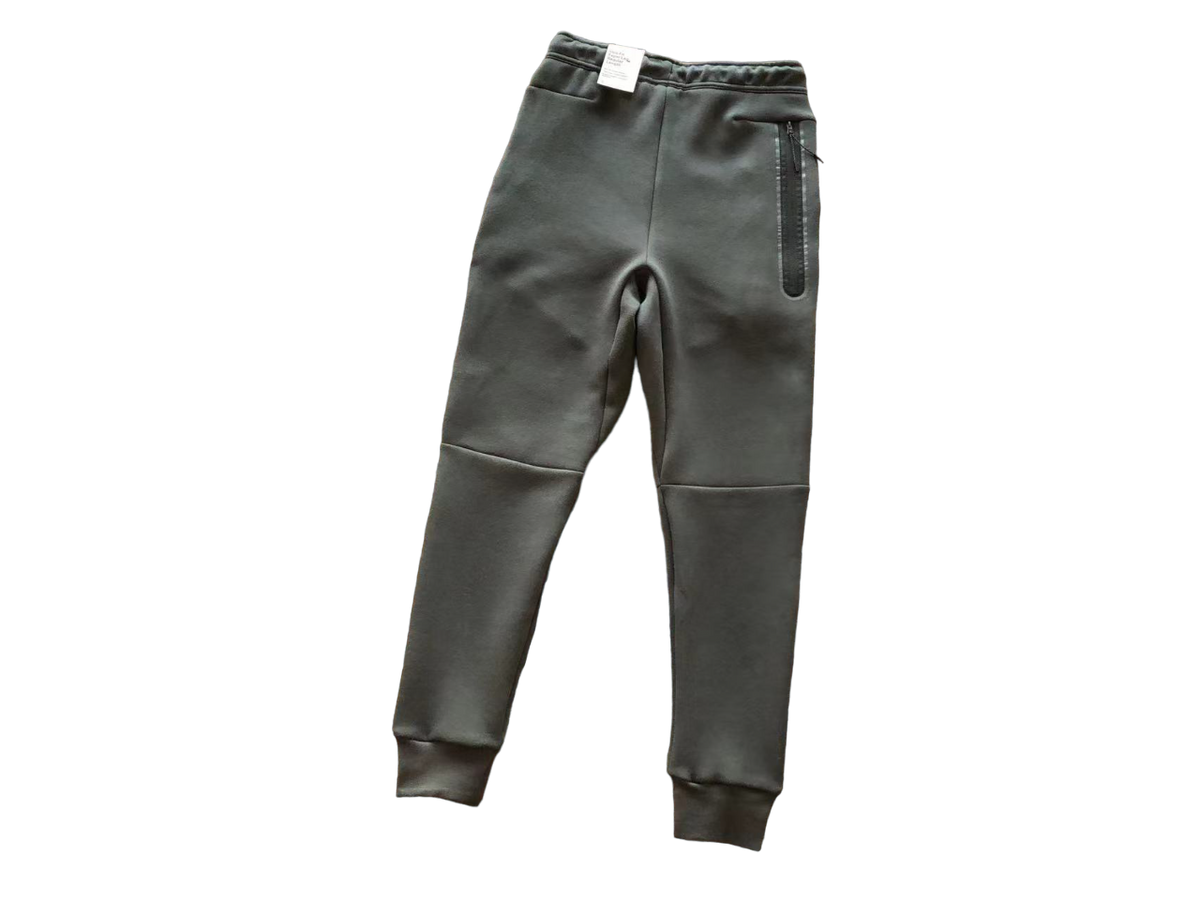 Nike Tech Fleece Negru Gri Portocaliu Logo Fleece - prezentare produs