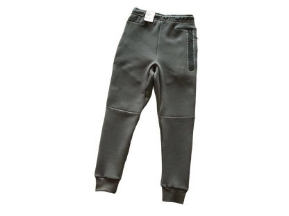 Nike Tech Fleece Negru Gri Portocaliu Logo Fleece - prezentare produs