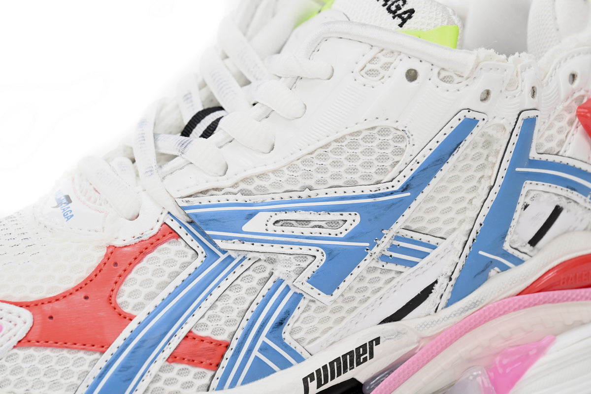 Balenciaga Runner Roșu Albastru Alb Pantofi sport - prezentare produs