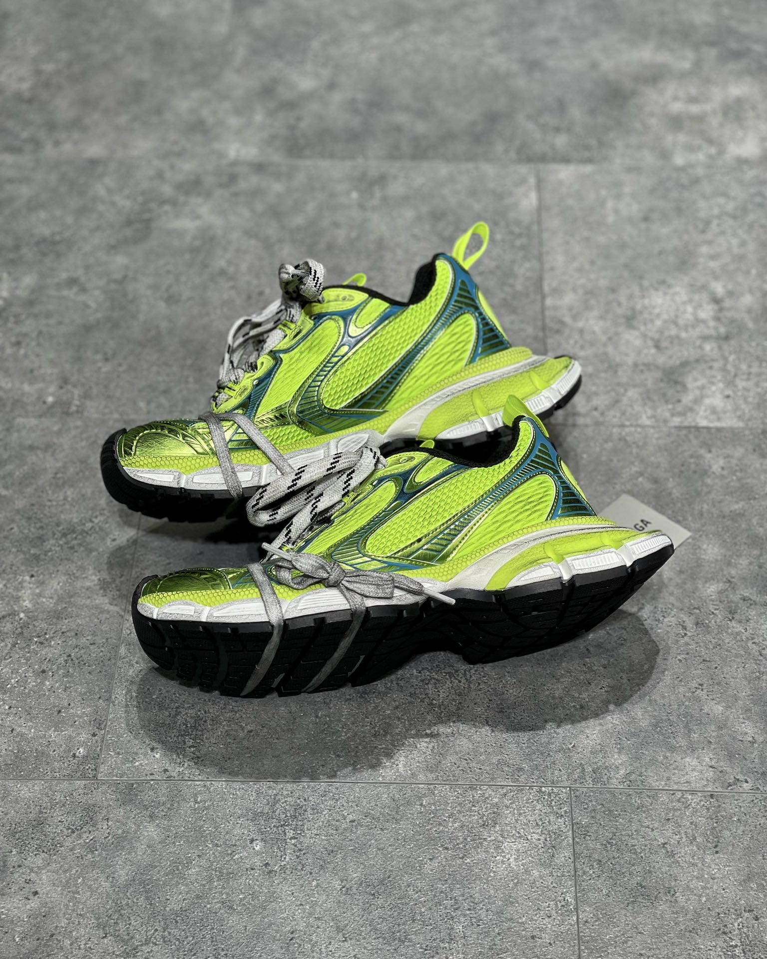 Balenciaga 3XL Lime Pantofi sport - prezentare produs