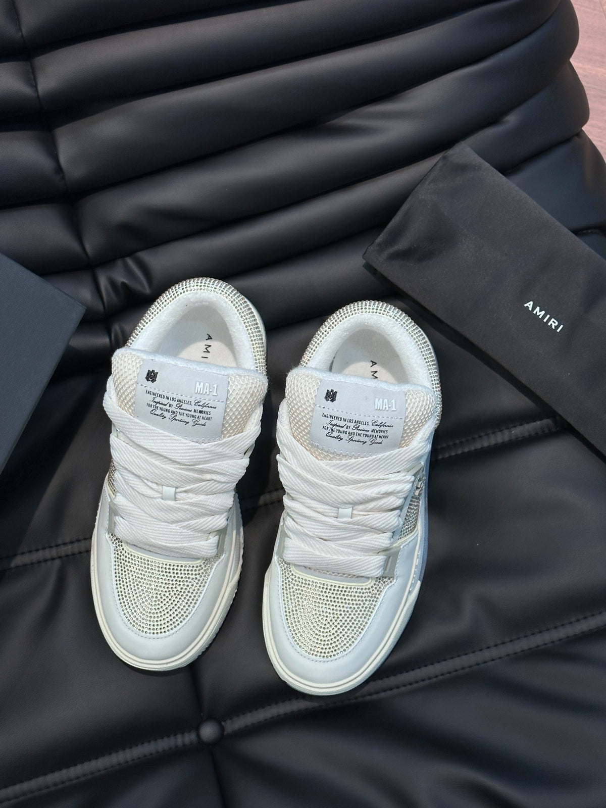 Amiri Ma 1 Argintiu Diamonds New Colecție Pantofi sport - prezentare produs