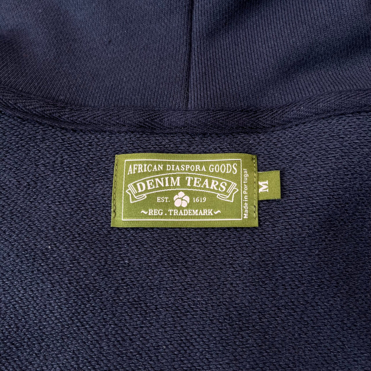 Denim Tears Hanorac Dark Albastru - prezentare produs
