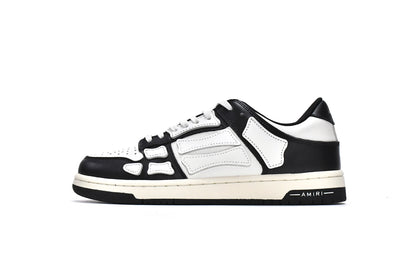 Amiri Skeleton Low Negru Alb - prezentare produs