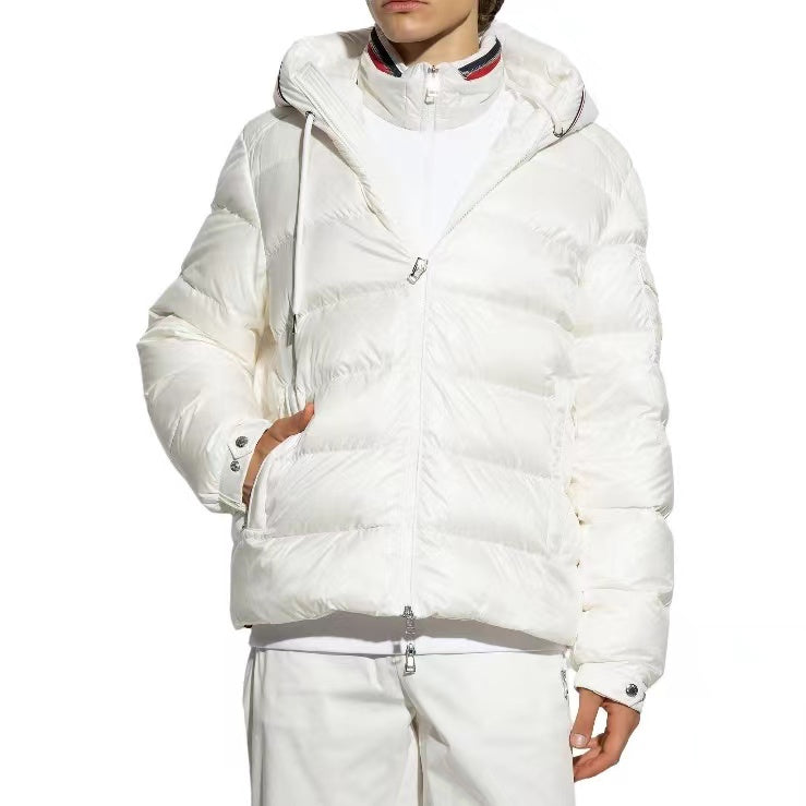 Moncler Geacă Puffer Negru Alb - prezentare produs