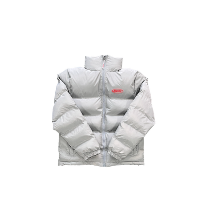 Trapstar Bomber Geacă Deschis Gri - prezentare produs