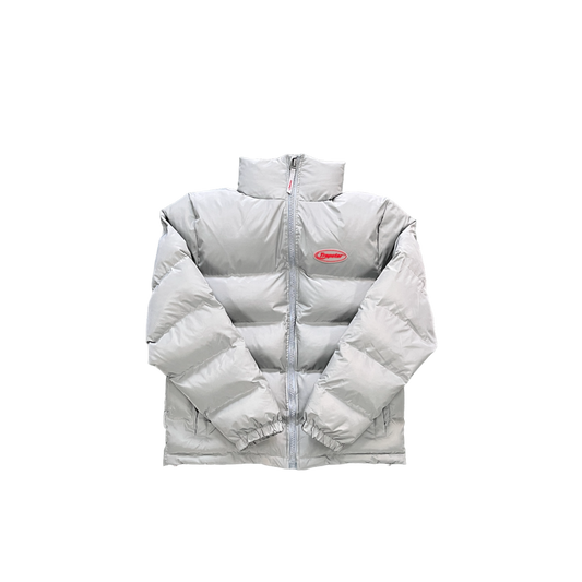 Trapstar Bomber Geacă Deschis Gri - prezentare produs