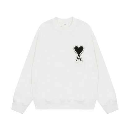 Ami Paris Pulover Alb - prezentare produs
