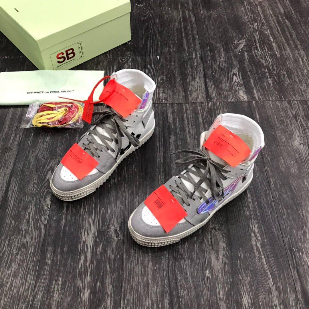 Off-White Off-White Court 3 0 Gri Fade Pantofi sport - prezentare produs