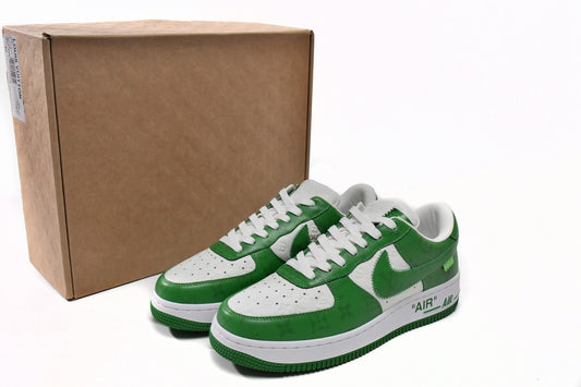 LV X Nike Air Force Verde - prezentare produs