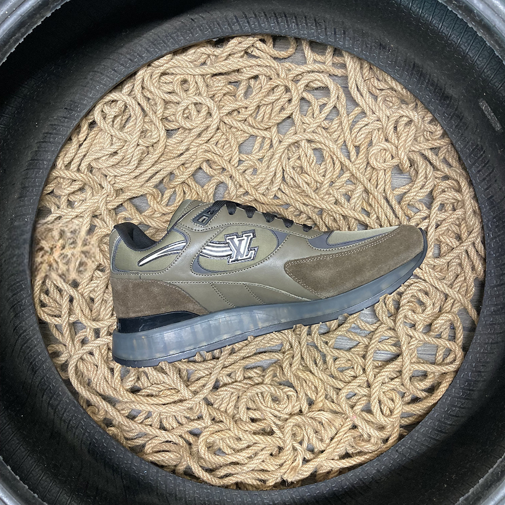 Louis Vuitton LV Run Away Închis Verde - prezentare produs