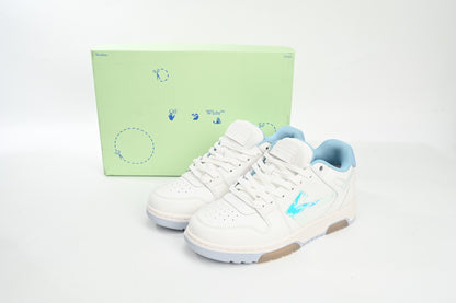 Off-White Out Of Office Alb Fade Logo - prezentare produs
