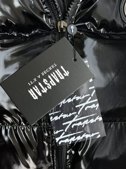 Trapstar Damă Irongate Puffer Shiny Negru - prezentare produs