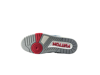 Louis Vuitton LV Trainers Alb Albastru - prezentare produs