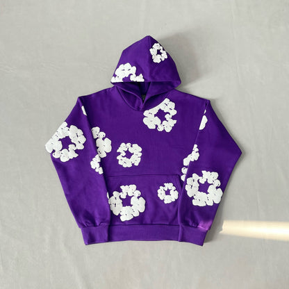 Denim Tears Hanorac Violet - prezentare produs