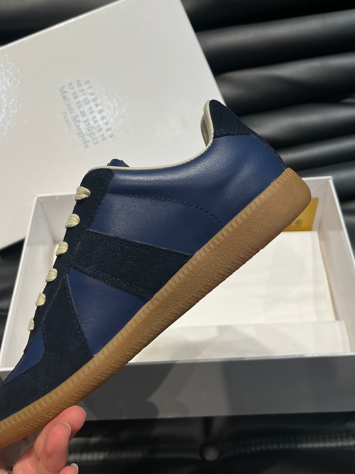 Maison Margiela Trainers Albastru - prezentare produs