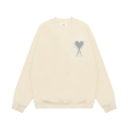 Ami Paris Pulover Crem - prezentare produs