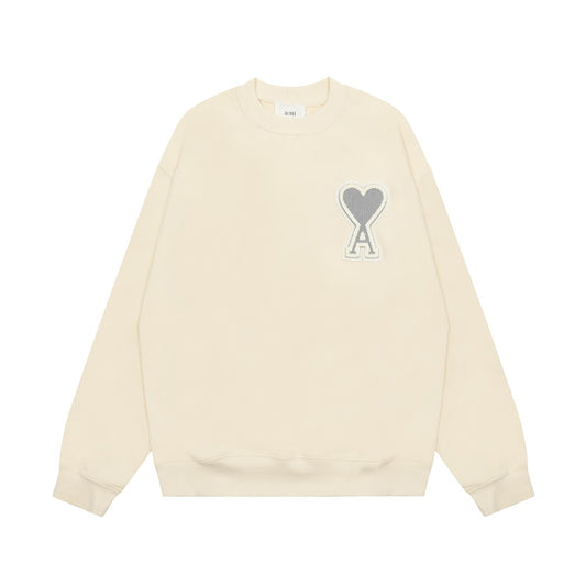 Ami Paris Pulover Crem - prezentare produs