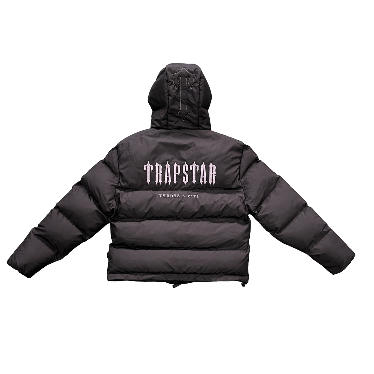 Trapstar Hooded Puffer Geacă Negru - prezentare produs
