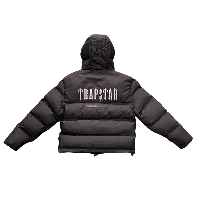 Trapstar Hooded Puffer Geacă Negru - prezentare produs