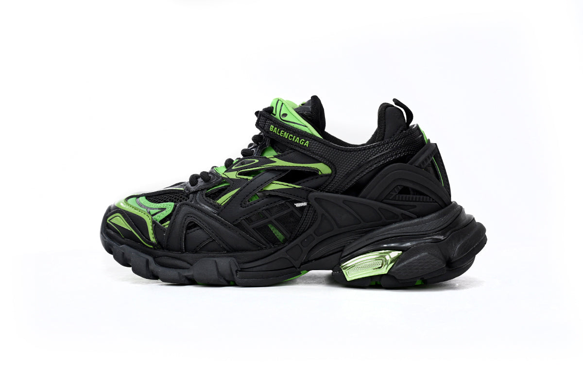 Balenciaga Track 2 0 Verde Negru - prezentare produs