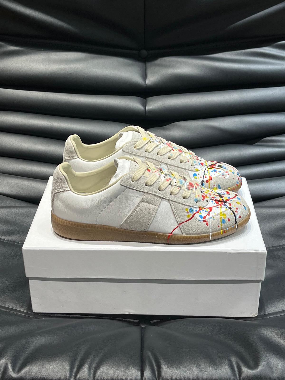 Maison Margiela Pantofi sport Painted - prezentare produs