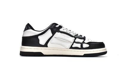 Amiri Skeleton Low Negru Alb - prezentare produs