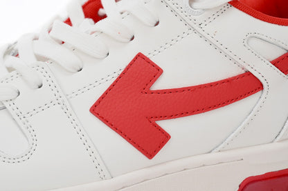 Off-White Off-White Out Of Office Alb Roșu Pantofi sport - prezentare produs