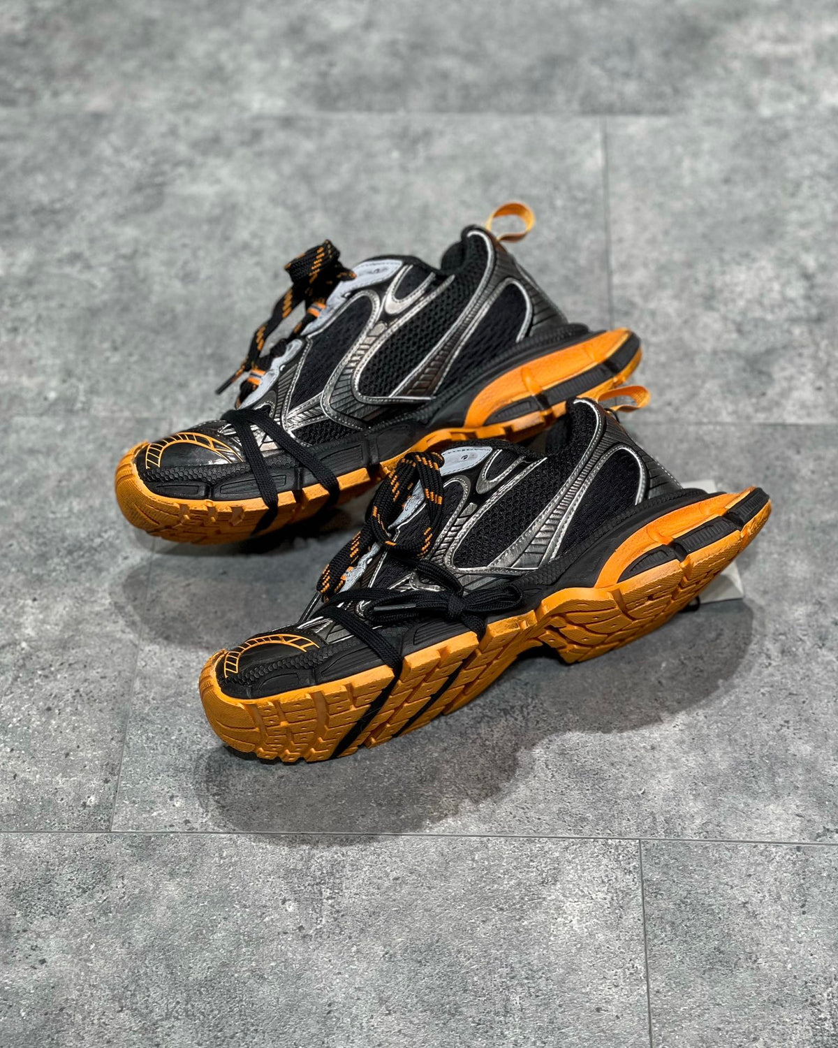 Balenciaga 3XL Portocaliu Negru Pantofi sport - prezentare produs
