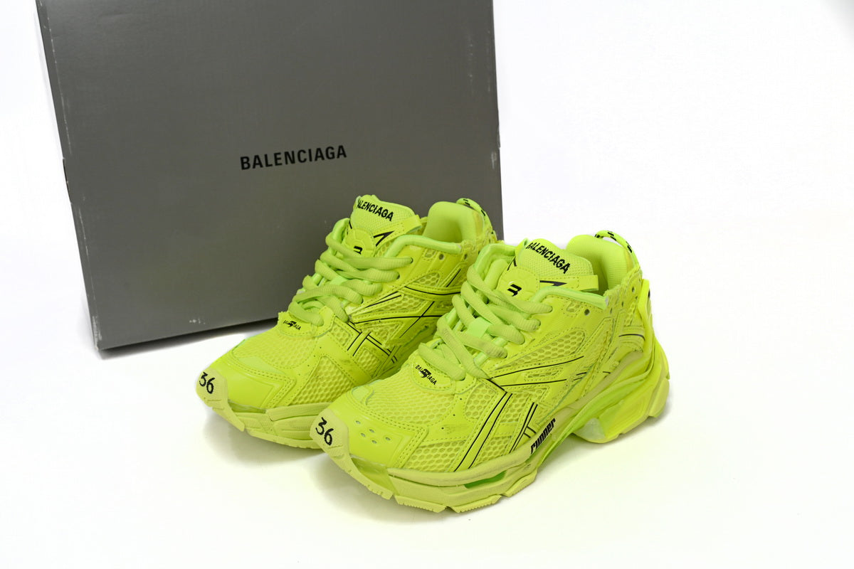Balenciaga Runner Fluorescent Verde Pantofi sport - prezentare produs