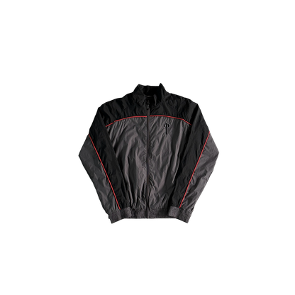 Trapstar Irongate Shellsuit Negru Roșu Trening - prezentare produs