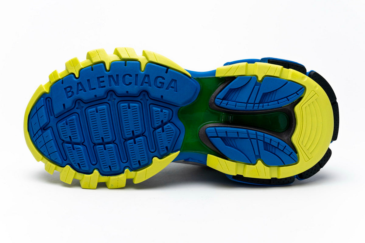 Balenciaga Track Albastru Galben - prezentare produs