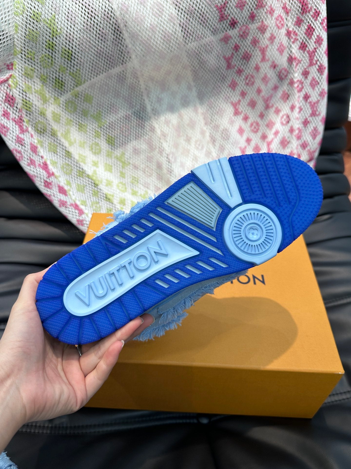 Louis Vuitton LV Skate Albastru Denim Pantofi sport - prezentare produs