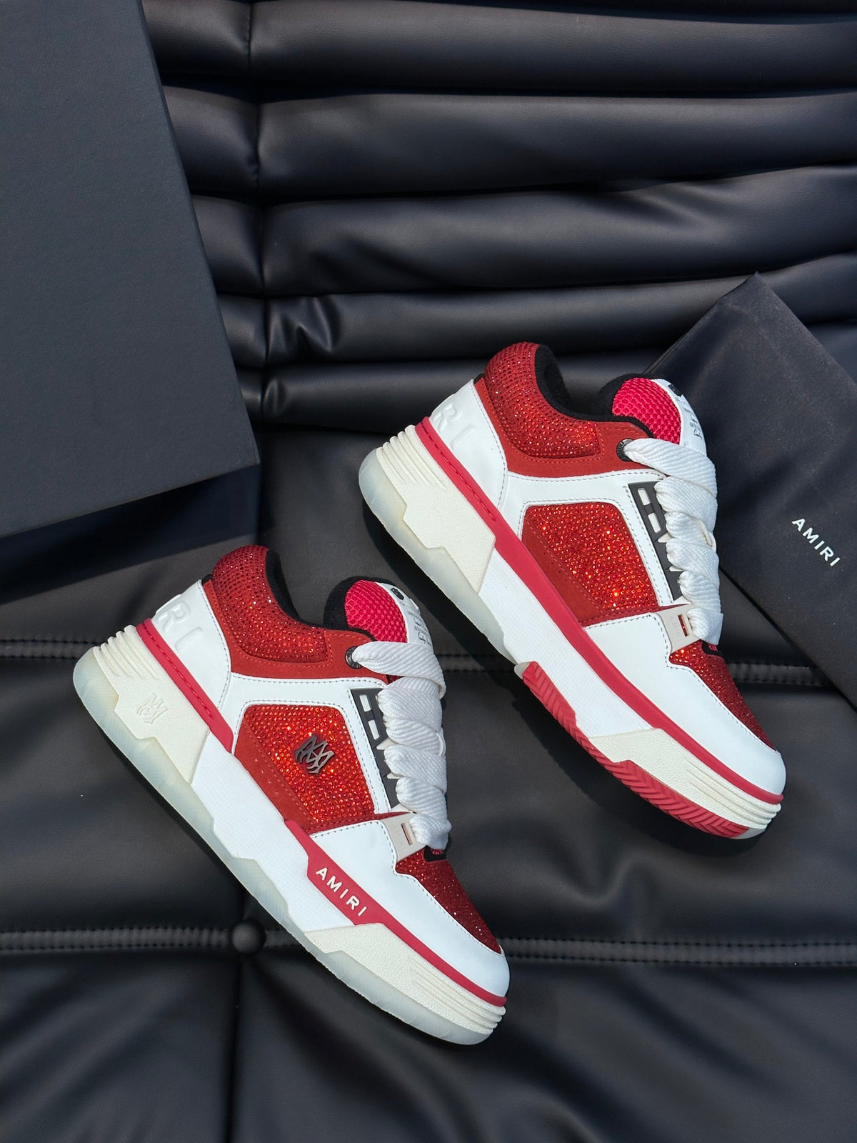 Amiri Ma 1 Roșu Diamond New Colecție Pantofi sport - prezentare produs