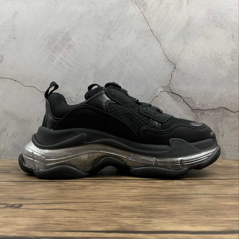 Balenciaga Triple S Negru Transparent Sole - prezentare produs