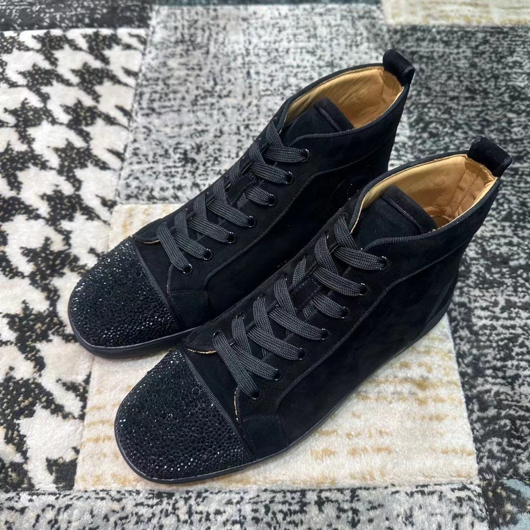 Christian Louboutin High Negru Diamonds - prezentare produs