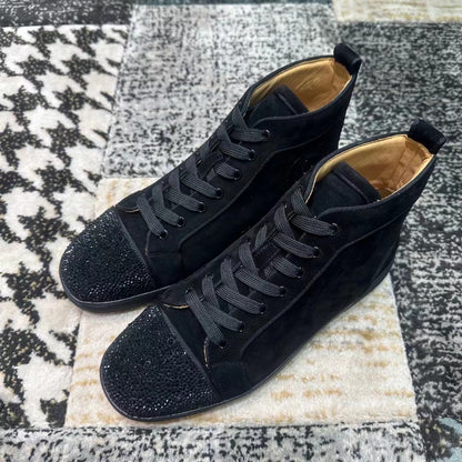 Christian Louboutin High Negru Diamonds - prezentare produs