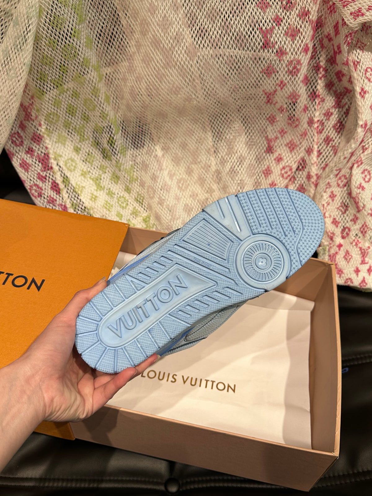 Louis Vuitton LV Skate Baby Albastru Pantofi sport - prezentare produs