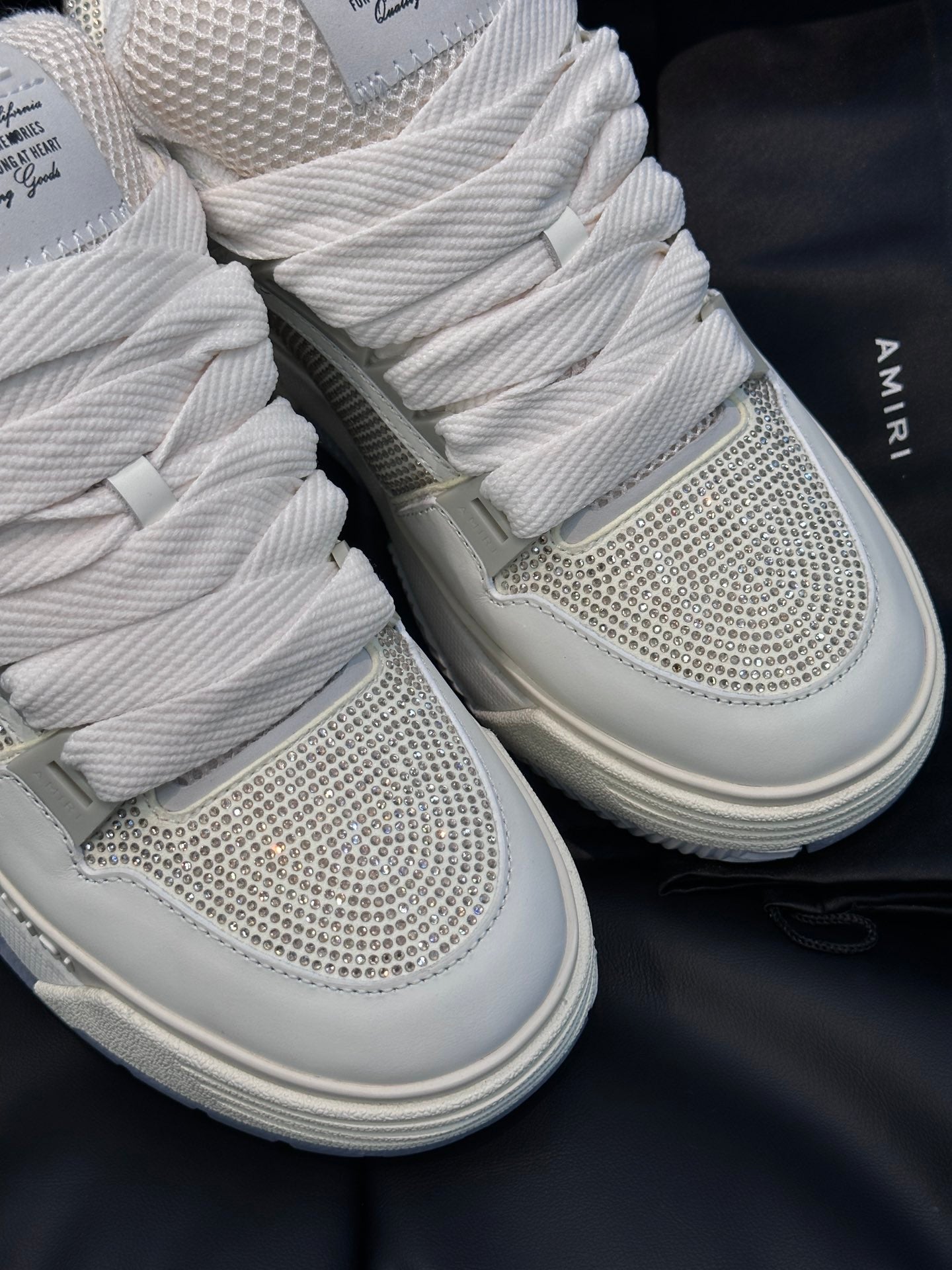 Amiri Ma 1 Argintiu Diamonds New Colecție Pantofi sport - prezentare produs
