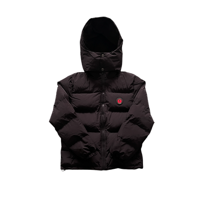 Trapstar Irongate Puffer Negru Roșu - prezentare produs
