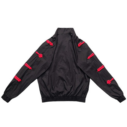 Trapstar Shellsuit Negru Albastru Trening - prezentare produs