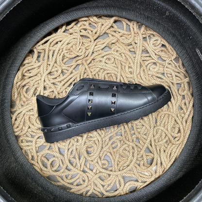 Valentino Rockstud Negru Argintiu - prezentare produs