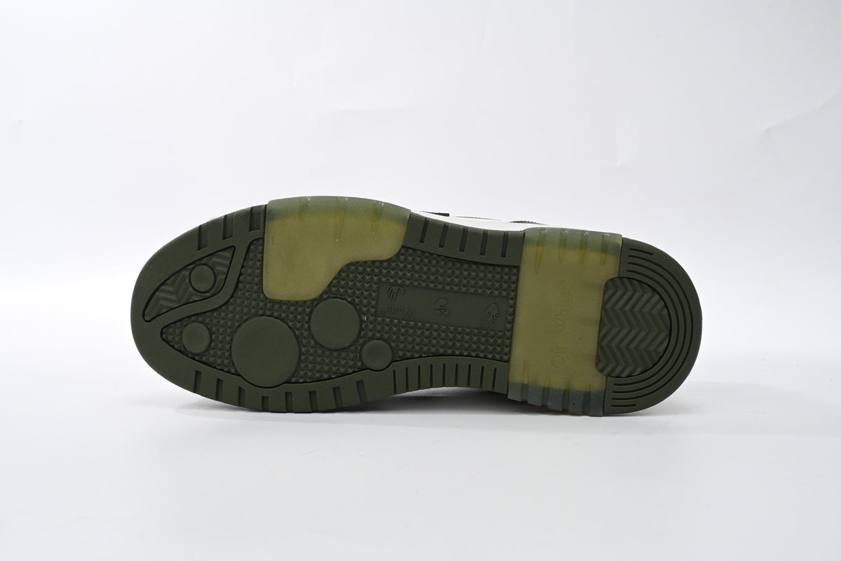 Off-White Out Of Office Military Verde Alb - prezentare produs